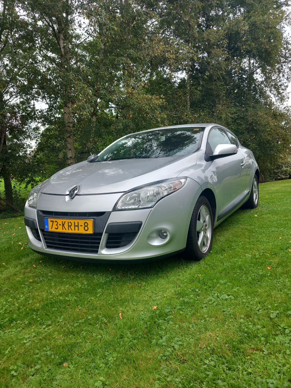 Renault Mégane 1.6 16V 81KW Coupe 2010 Grijs, Auto's, Voorwielaandrijving, 4 cilinders, Particulier, 1300 kg