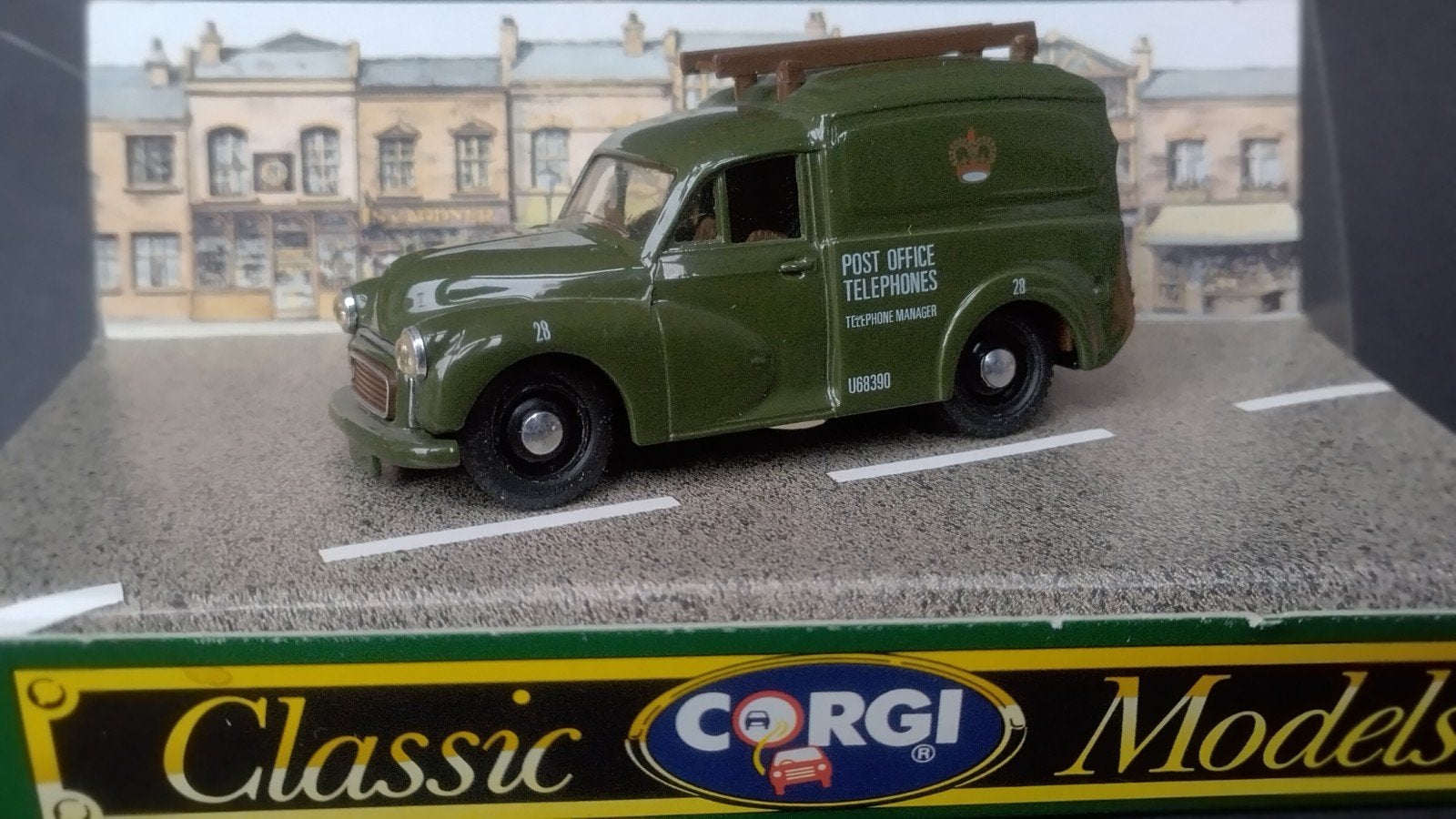 Morris Minor Van post office Telephones 1:43 Corgi Pol, Corgi, Auto, ., Nieuw