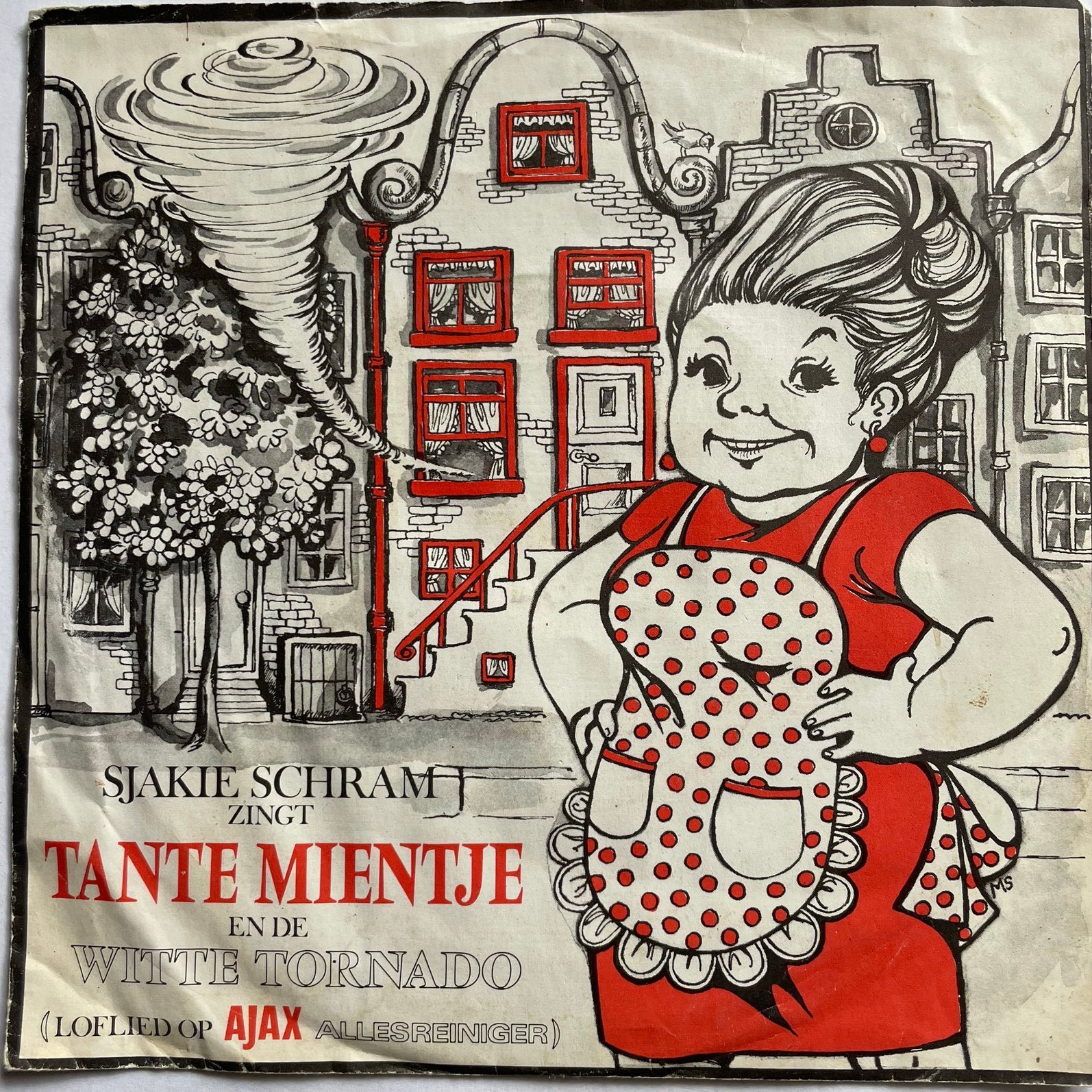 Sjakie Schram - Tante Mientje, Ophalen of Verzenden, Zo goed als nieuw, Overige formaten, Levenslied of Smartlap