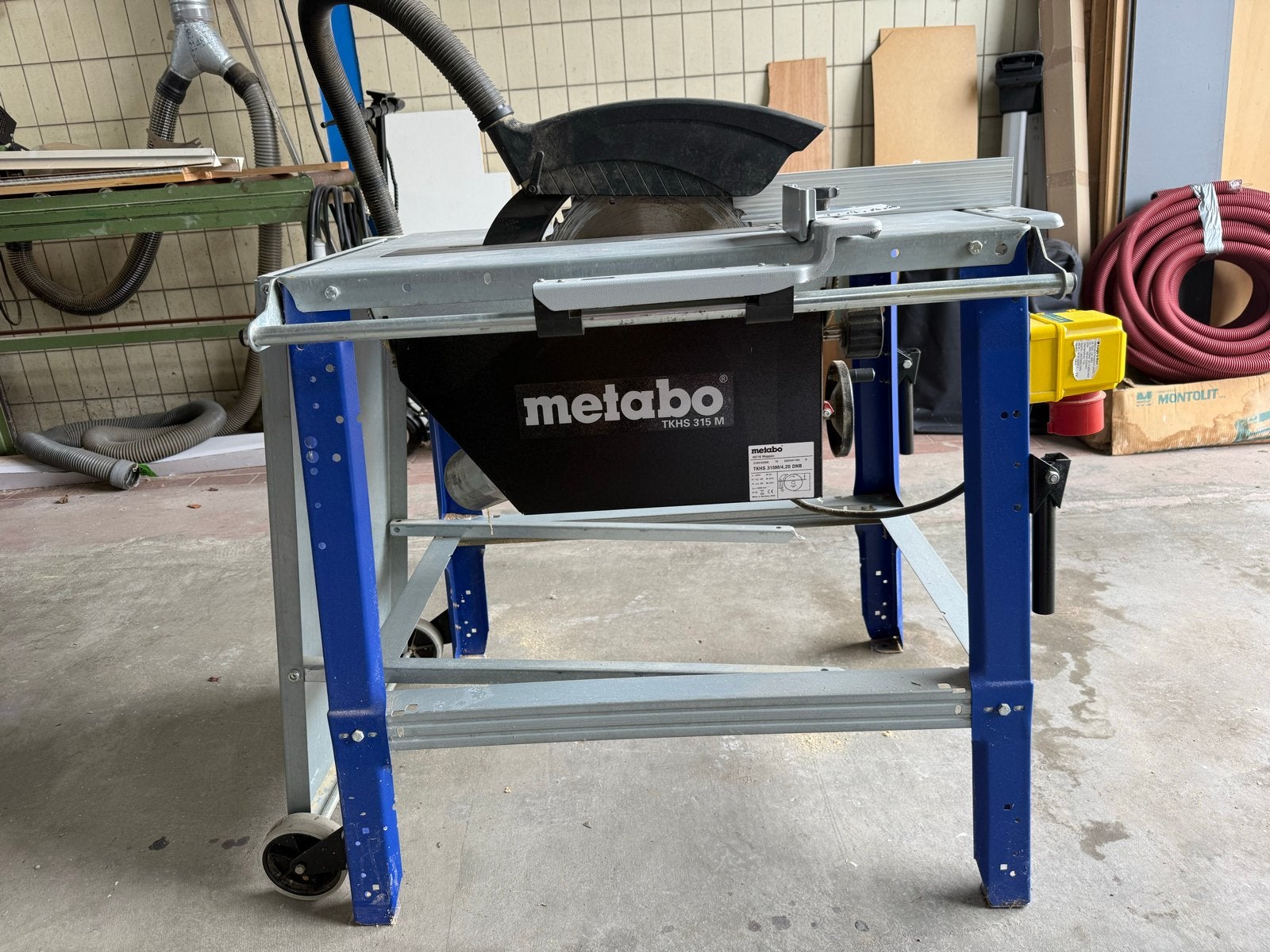 Metabo TKHS 315 M Tafelzaag - Krachtig en Betrouwbaar, Ophalen, Gebruikt, Cirkelzaag, 70 mm of meer