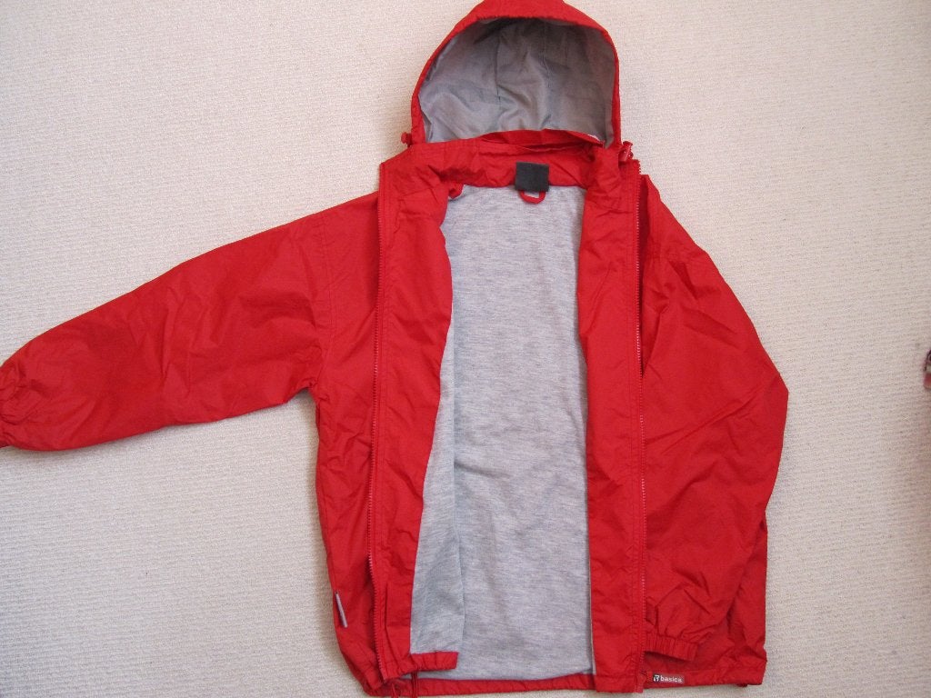 Wind- en waterafstotend sportjack 152, Verzenden, Zo goed als nieuw, Jongen, Sport- of Zwemkleding