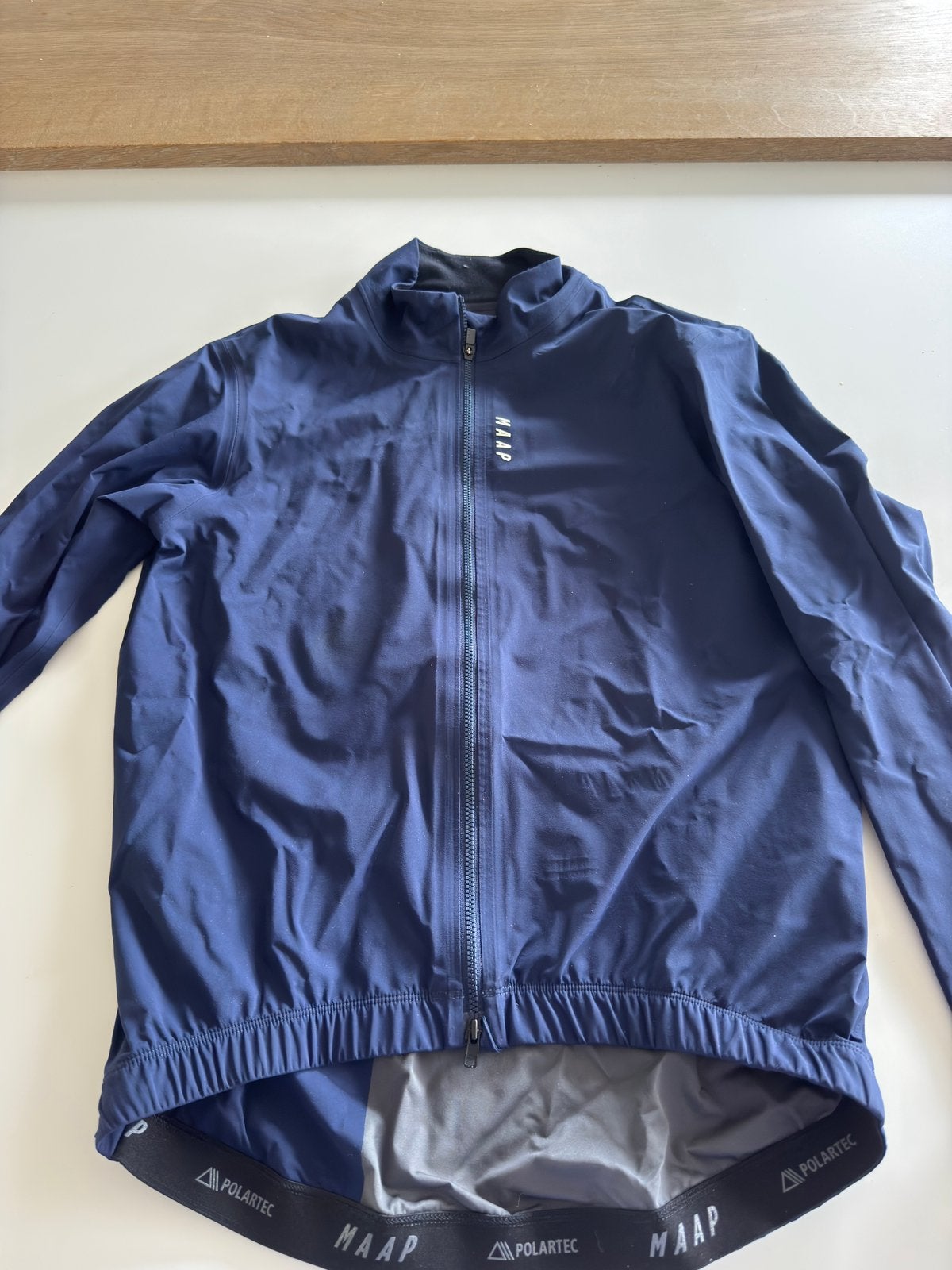 Maap regenjas racefiets. Maat M, Ophalen, Zo goed als nieuw, Bovenkleding