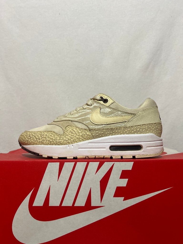 ALS NIEUW Maat 40,5 - Nike Air Max 1 '87 Safari Coconut Milk, Overige kleuren, Verzenden, Nike, Nike