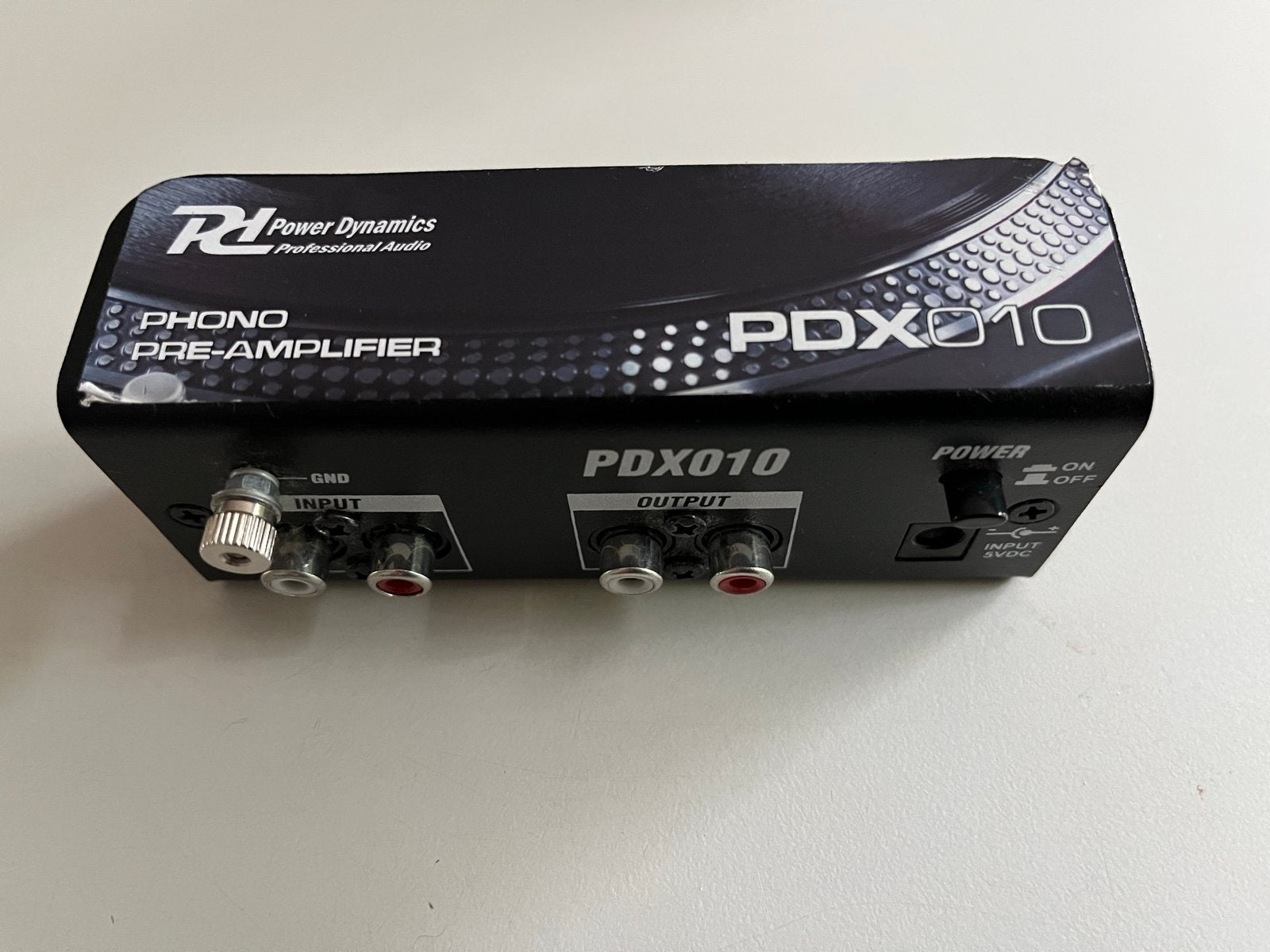 Power Dynamics PDX010 Phono Voorversterker Platenspeler, Audio, Tv en Foto, Versterkers en Receivers, Nieuw, Ophalen, Overige merken