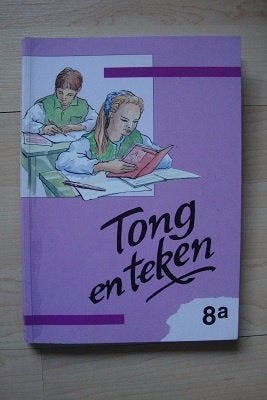 TONG EN TEKEN boek 8a Taalmethode, Boeken, Ophalen of Verzenden, Gelezen