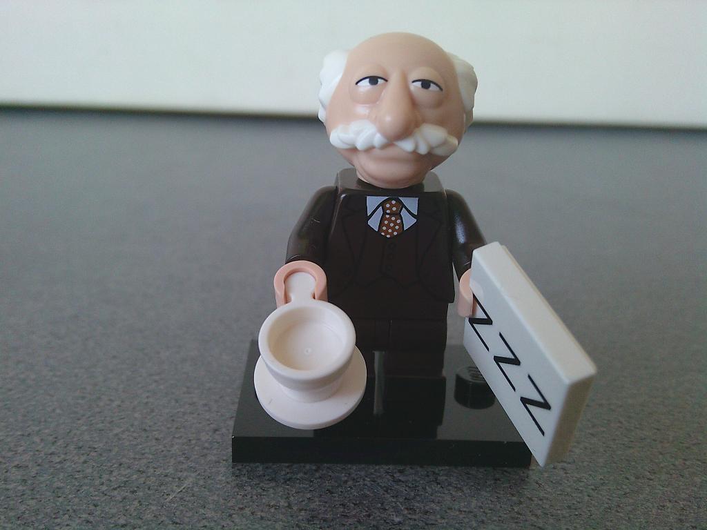 Lego Minifiguur CMF serie Muppets: Waldorf  71033, Verzenden, Lego, Nieuw, Minifiguren serie