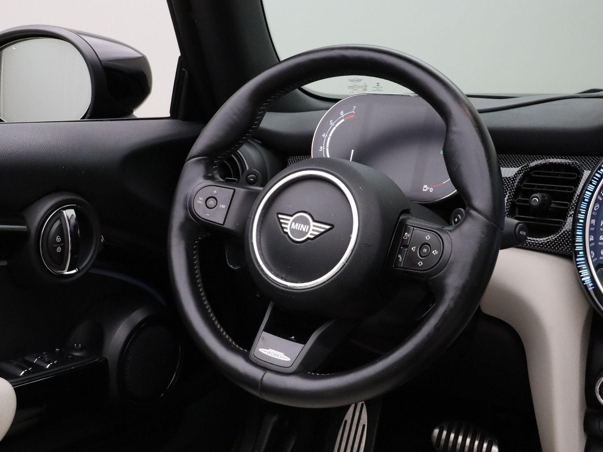 MINI Cabrio Cooper S JCW-Trim Aut. (bj 2021, automaat), Auto's, 1300 kg, Gebruikt, Euro 6, 4 cilinders