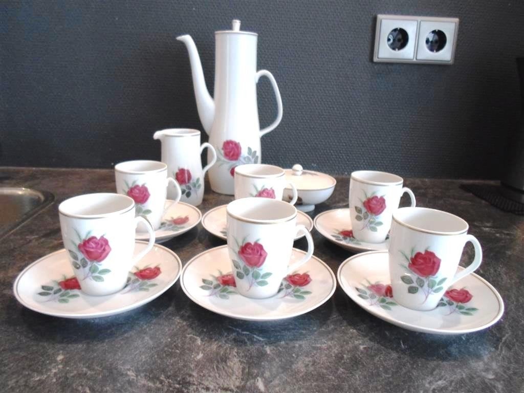 Koffieservies Noblesse. Mosa 1957. Edmond Bellefroid., Ophalen of Verzenden