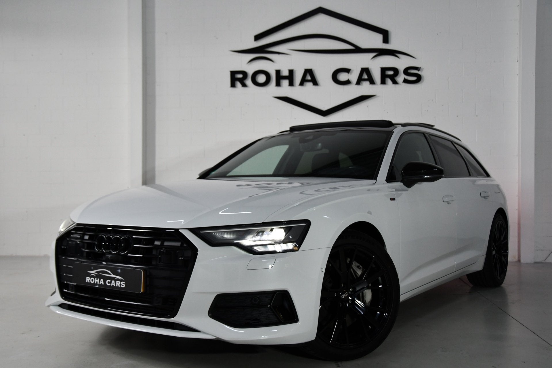 Audi A6 Avant 50 TFSIe quattro S-line, Pano, HUD, Full optio, Automaat, Gebruikt, 4 cilinders, Wit