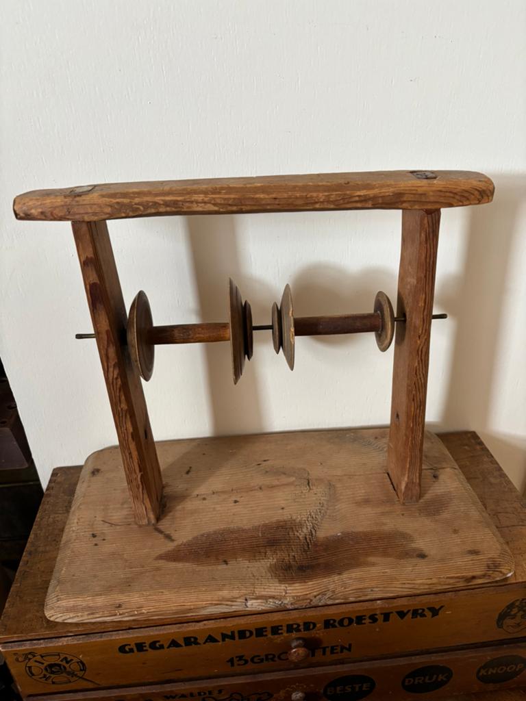 Antiek zweeds klossenrek spoelen, Antiek en Kunst, Ophalen of Verzenden