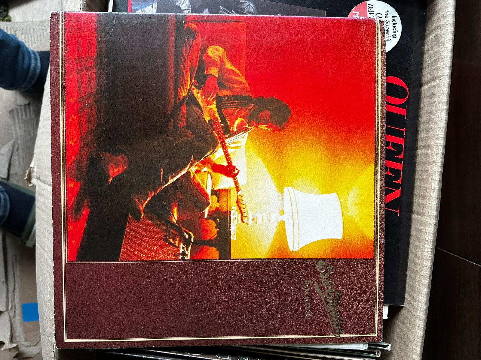 Eric clapton backless 1978, Cd's en Dvd's, Vinyl | Rock, Ophalen of Verzenden, Zo goed als nieuw, 12 inch, Poprock