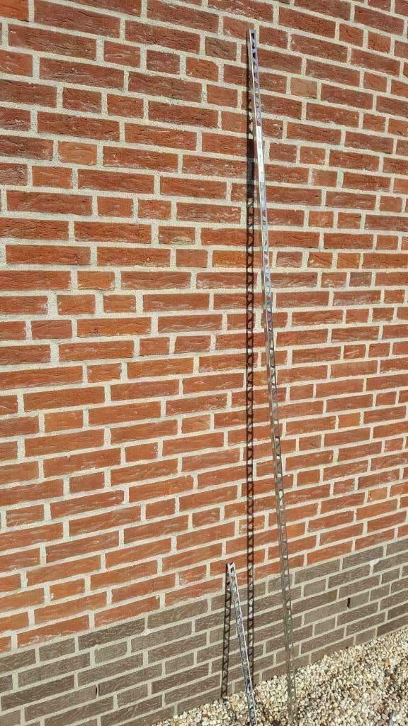 Schlüter Schiene tegelprofiel randafscheiding RVS E125 220cm, Doe-het-zelf en Verbouw, Tegels, 60 cm of meer, Overige typen, Ophalen of Verzenden