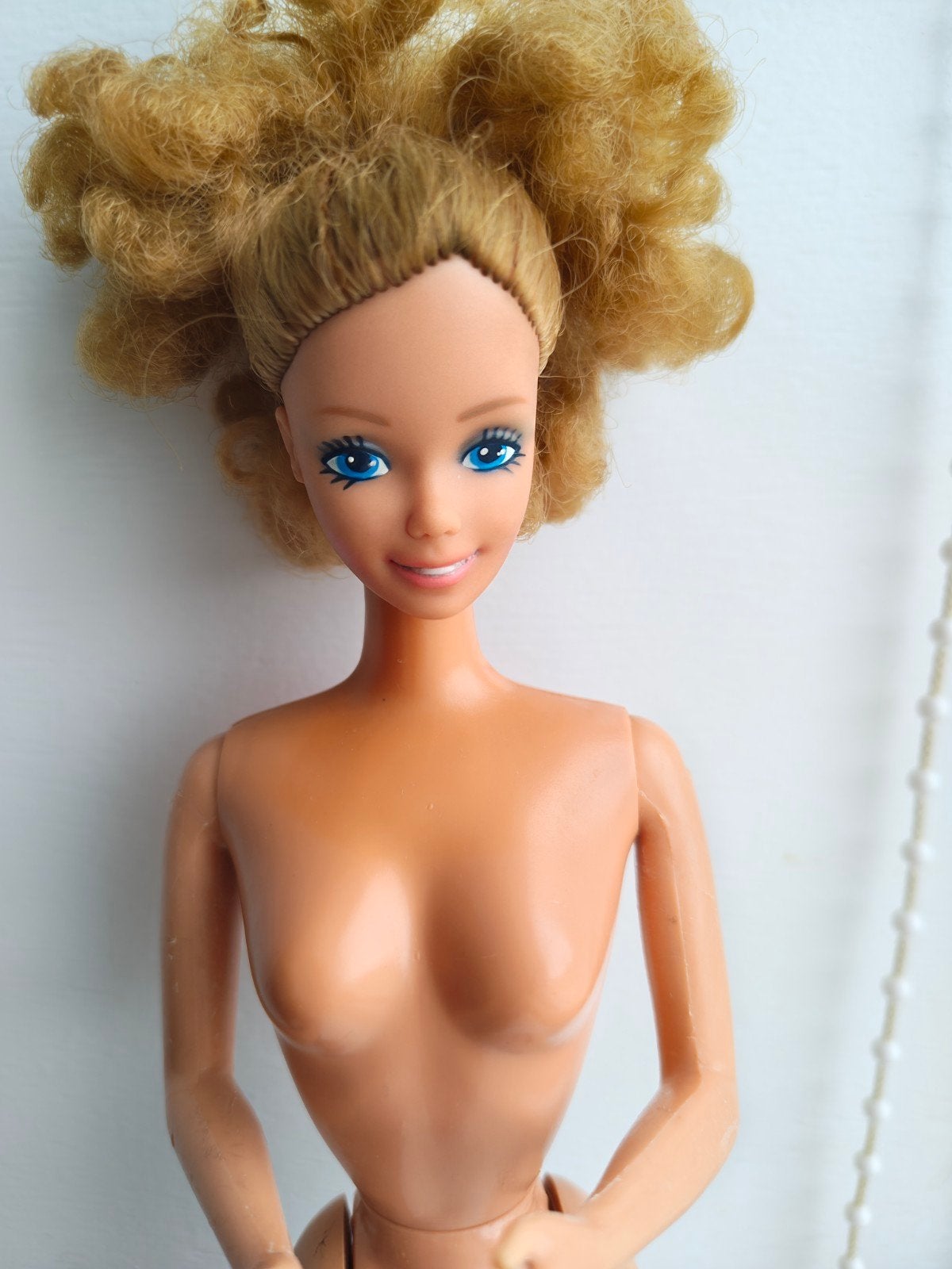 Vintage Magic Curl Barbie 1981 - Gebruikt, Verzamelen, Ophalen of Verzenden, Gebruikt, Pop
