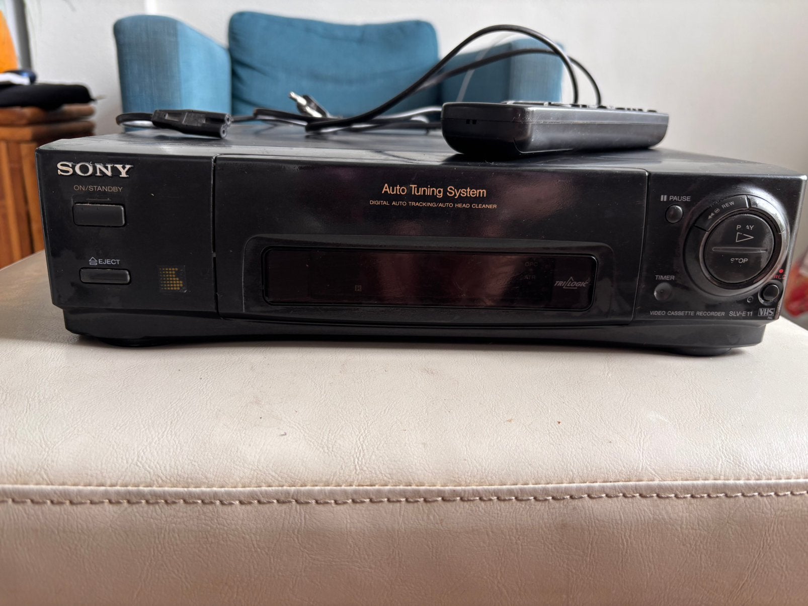 Sony SLV-E11 VHS-speler met afstandsbediening, Audio, Tv en Foto, Videospelers, Ophalen, Gebruikt, VHS-speler of -recorder