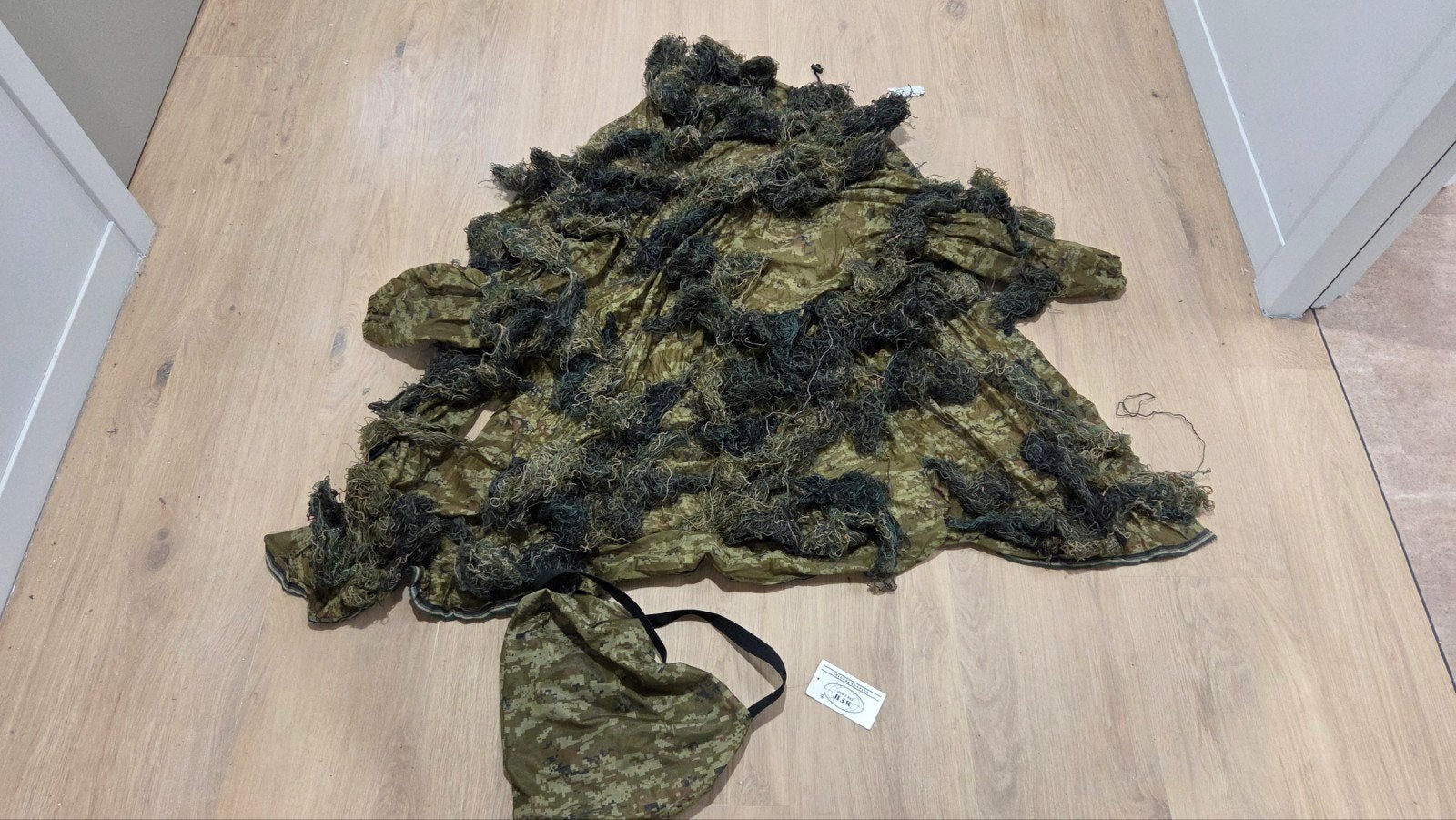MFH Ghillie Woodland Camouflage overjas XL/XXL, Ophalen of Verzenden, Nieuw, Bovenkleding