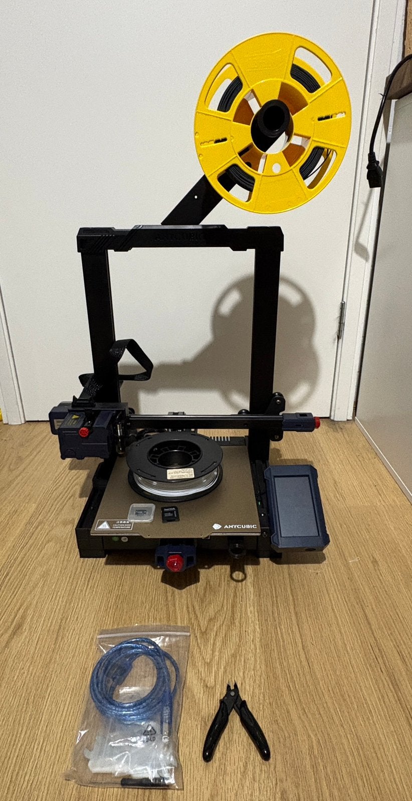 Anycubic Kobra 3D printer met Direct Drive + filament, Ophalen, Gebruikt, Filament, ANYCUBIC