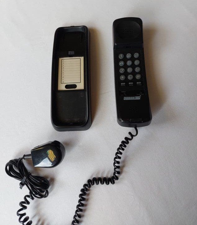 Vintage PTT Telefoon RX 2702 - Zwart met druktoetsen, Ophalen of Verzenden, Gebruikt