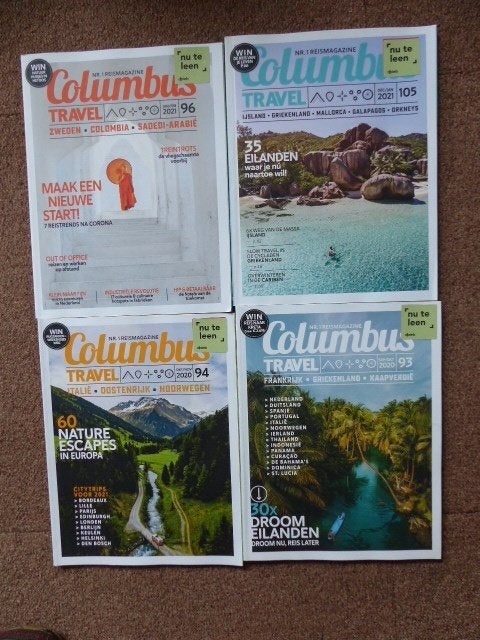 columbus magazine travel fotoboek 50 reizen, Overige merken, Europa, Ophalen of Verzenden, Zo goed als nieuw