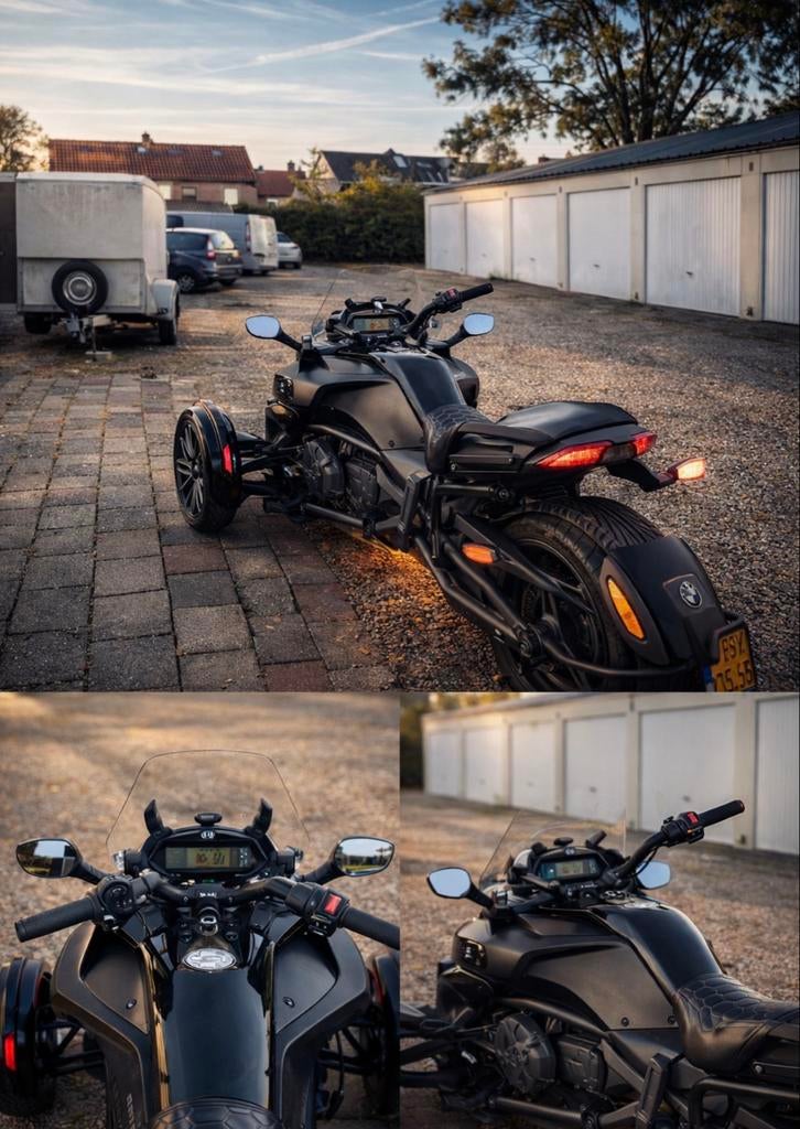 Can-Am Spyder F3-S Special Series - Zwart - Krachtig, Motoren, 3 cilinders
