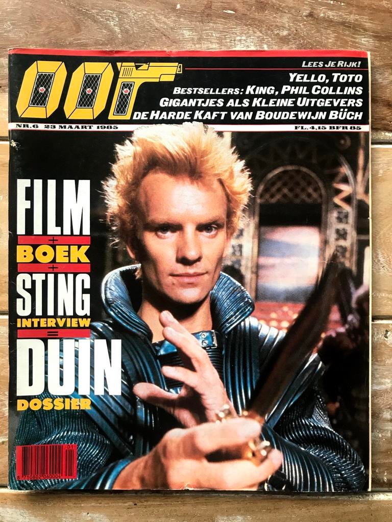 OOR Magazine 1985 YELLO Phil Collins KING Armatrading TOTO, Boeken, Ophalen of Verzenden, Zo goed als nieuw, Muziek, Film of Tv