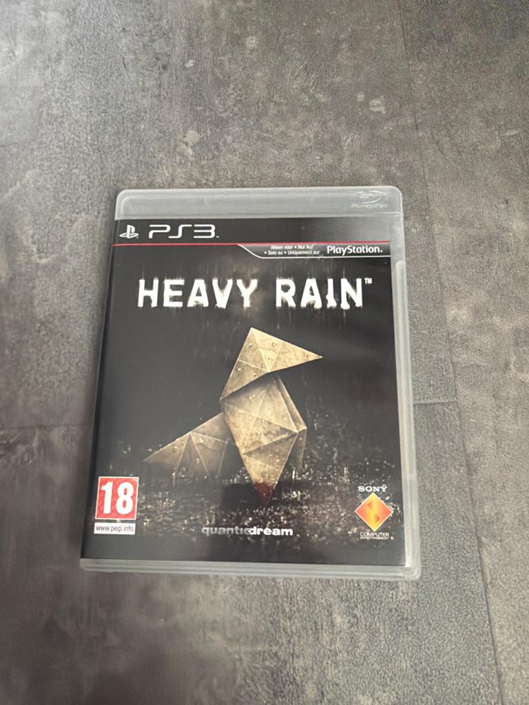 Heavy Rain, PS3, Avontuur en Actie, Gebruikt, Vanaf 18 jaar, 1 speler