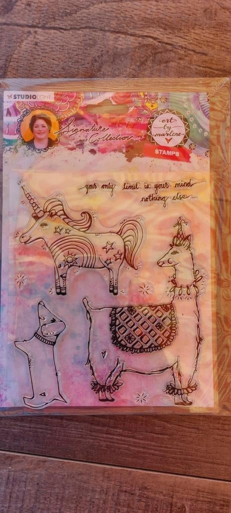 Studio Light Art by Marlene Clearstamps M39, Ophalen of Verzenden, Zo goed als nieuw, Clearstamp