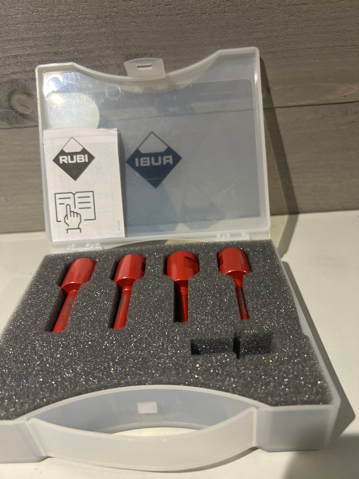 Rubi Easy Gres Diamant Boorset - 4-delig, N, N, Nieuw, Ophalen of Verzenden
