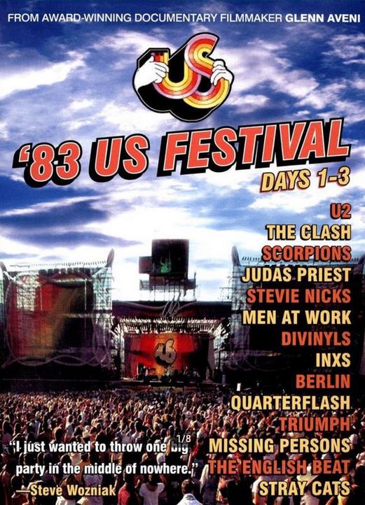 83 US Festival (DVD Muziek) Als nieuw!, Verzenden, Zo goed als nieuw, Vanaf 6 jaar, Boxset