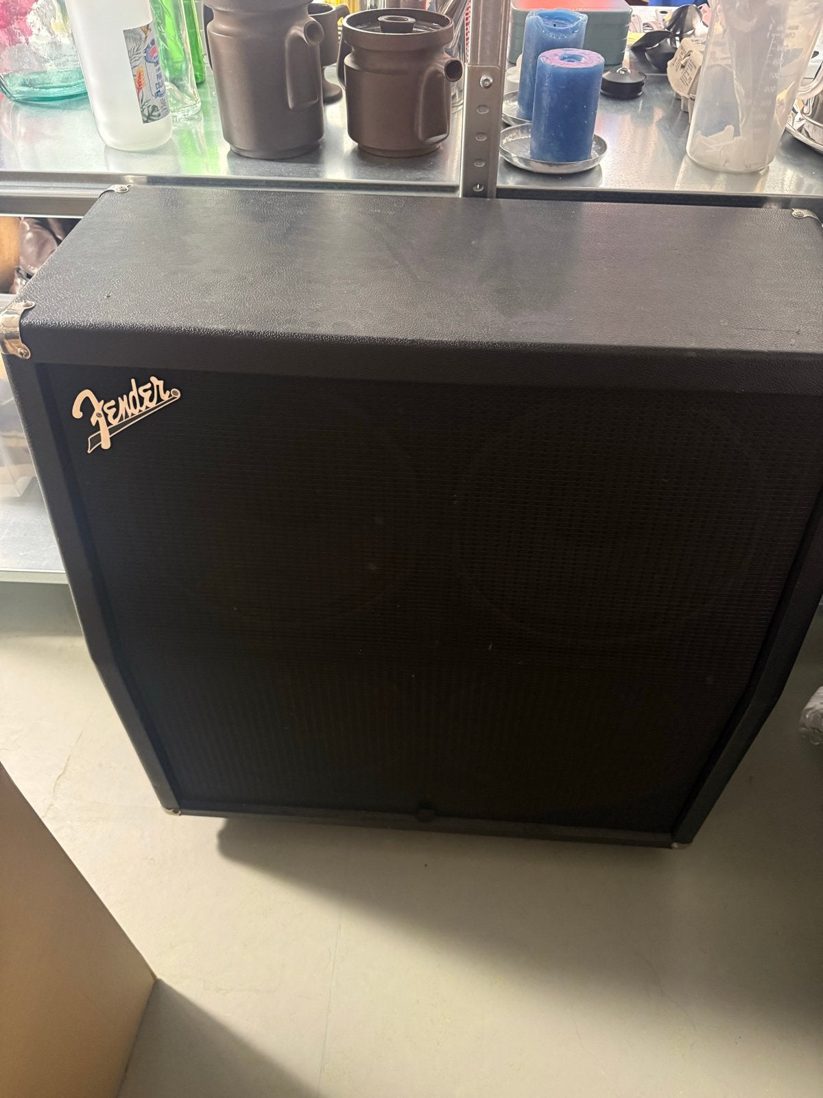 Fender FM412 Gitaarversterker Cabinet 100W, Ophalen, Gebruikt, Gitaar, 100 watt of meer