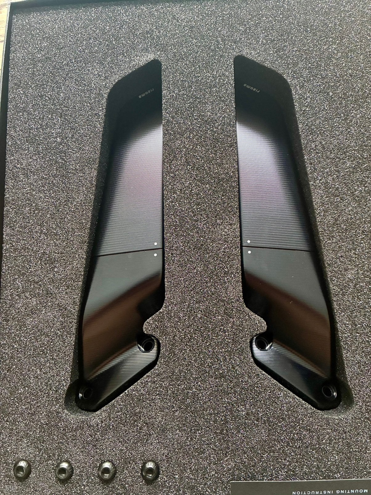 ZX6R Rizoma Stealth spiegels als nieuw, Ophalen of Verzenden, Gebruikt