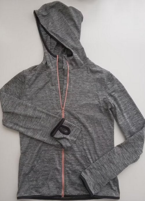 H&M Sport grijs gemêleerd vest, maat 158/164, Oosterveldweg 15, 7274 DZ, Verzenden, Jongen of Meisje, Trui of Vest