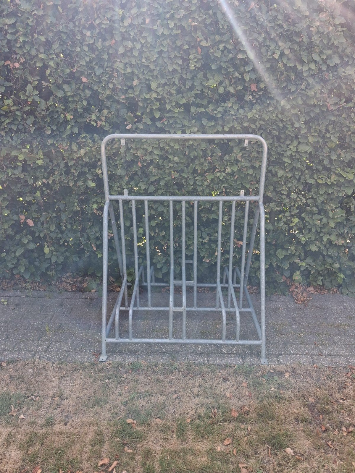 Gegalvaniseerd fietsenrek, Ophalen, Zo goed als nieuw