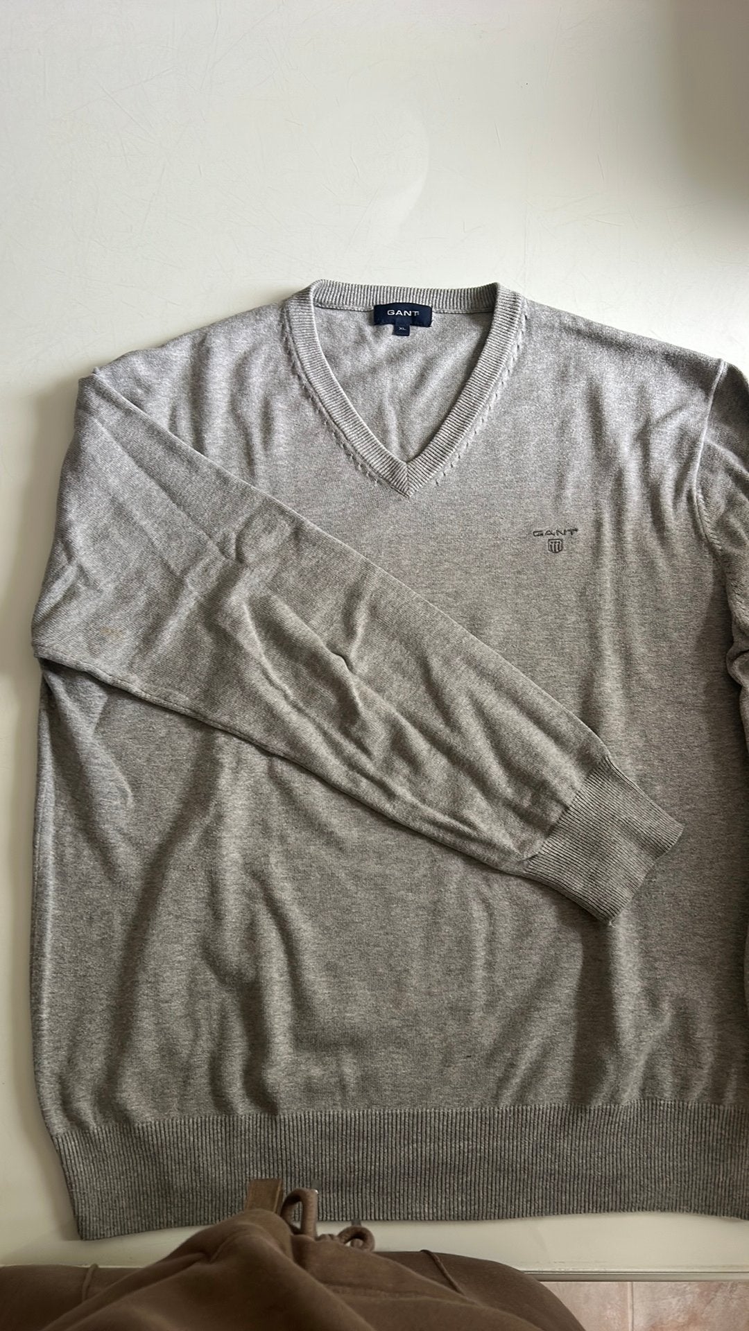 Gant trui maat XL, Ophalen of Verzenden, Zo goed als nieuw, Maat 56/58 (XL), Grijs