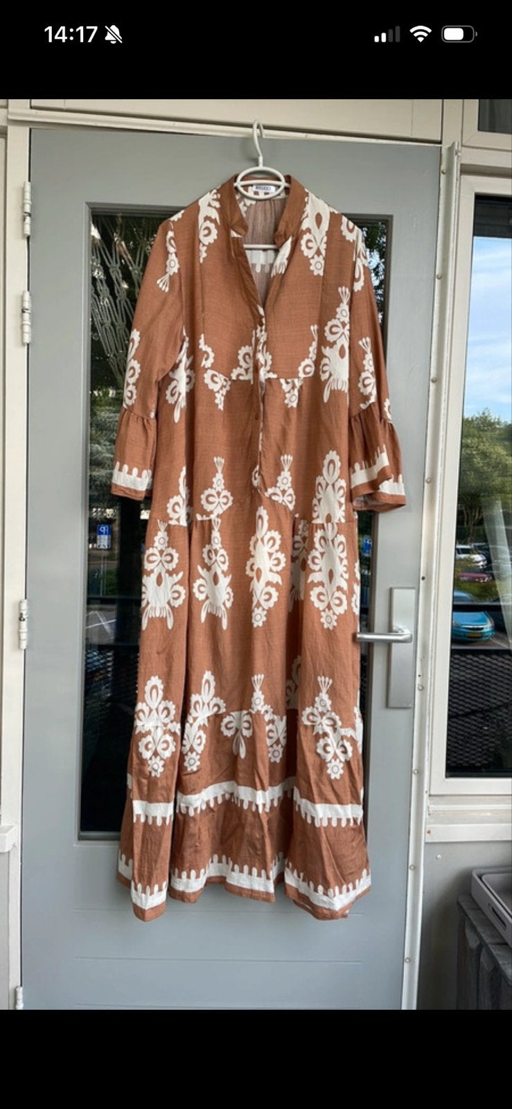 Nieuwe zomerjurk van Belcci, maat S/M, Kleding | Dames, Maat 38/40 (M), Bruin, Nieuw, Ophalen of Verzenden