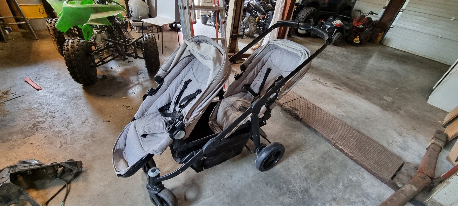 Duo kinderwagen, Ophalen, Gebruikt, Overige merken, Duomodel