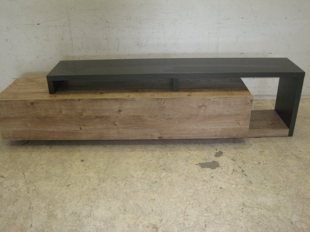 Strak modern televisiemeubel / lowboard, Huis en Inrichting, Kasten | Televisiemeubels, Gebruikt