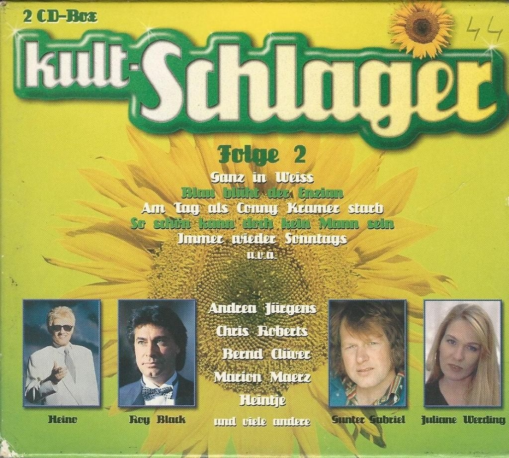 Kult-Schlager-Folge 2 oa. Manuela,Myhre,Ebstein=2cd BOX=1,99, Ophalen of Verzenden, Zo goed als nieuw