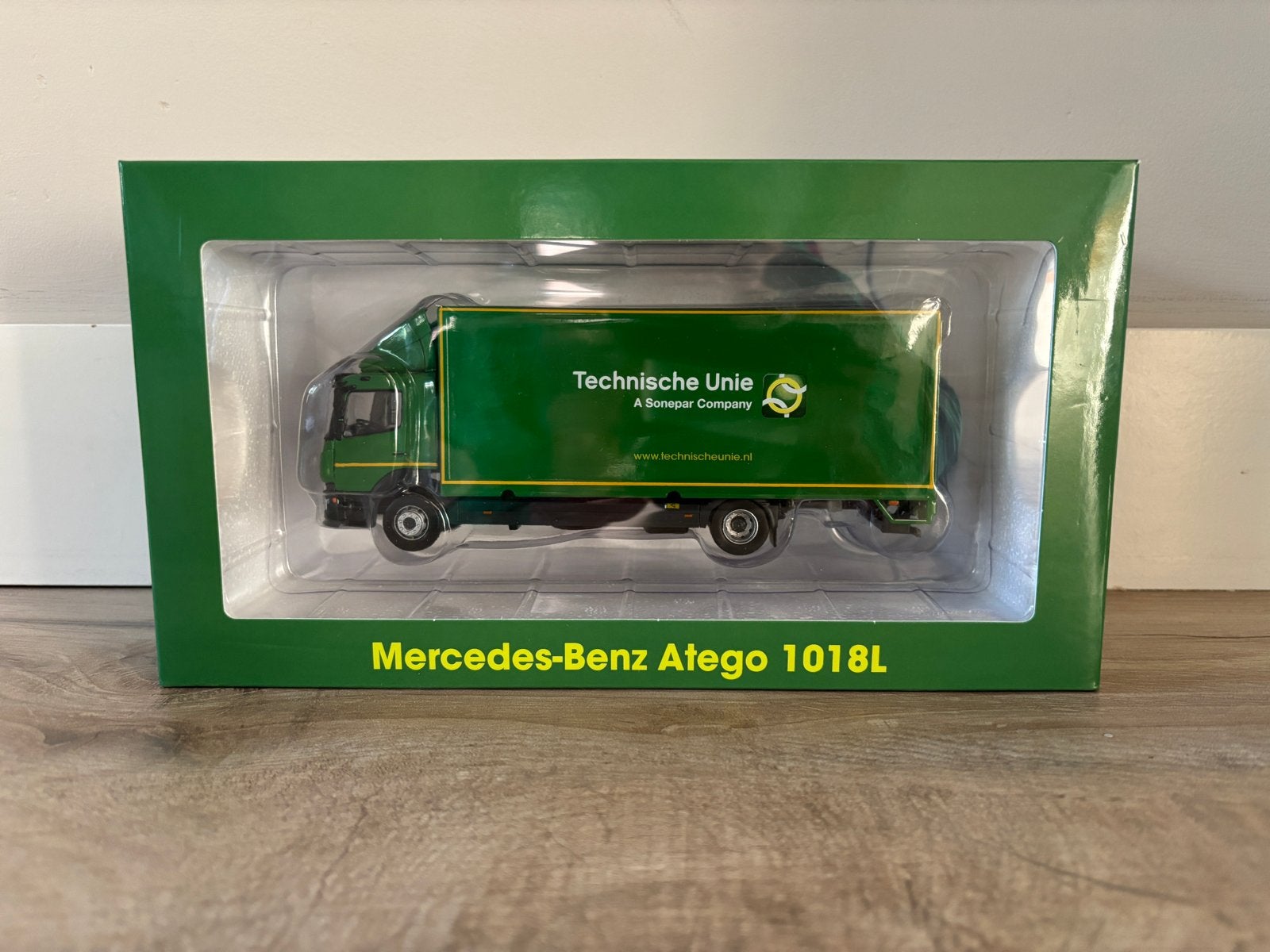 Mercedes-Benz Atego 1018L Technische Unie schaalmodel, Ophalen of Verzenden, Nieuw, Bus of Vrachtwagen, Overige merken