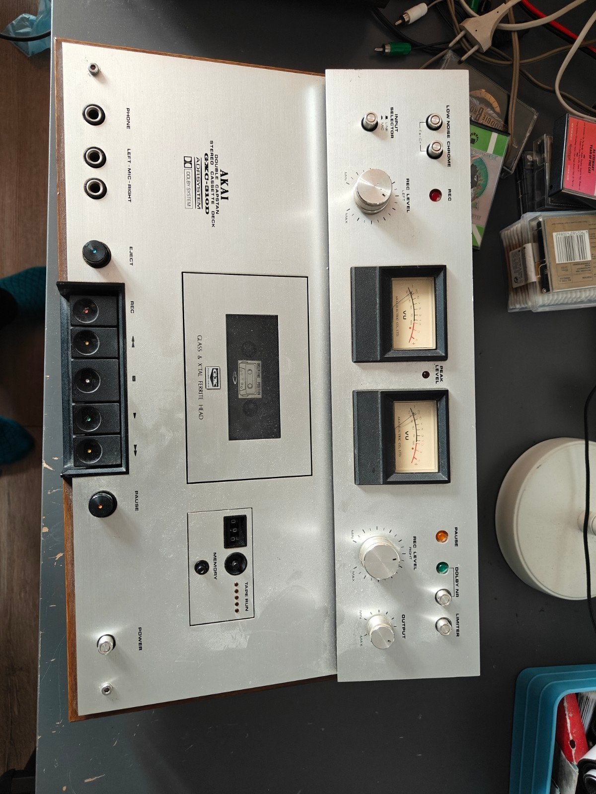 Akai GXC-310D Cassettedeck, Ophalen of Verzenden, Enkel, Akai