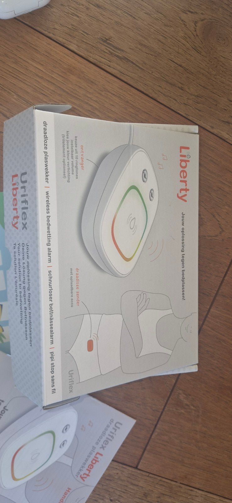 Urinflex Liberty draadloze plaswekker - Nieuw in doos, Ophalen of Verzenden, Nieuw