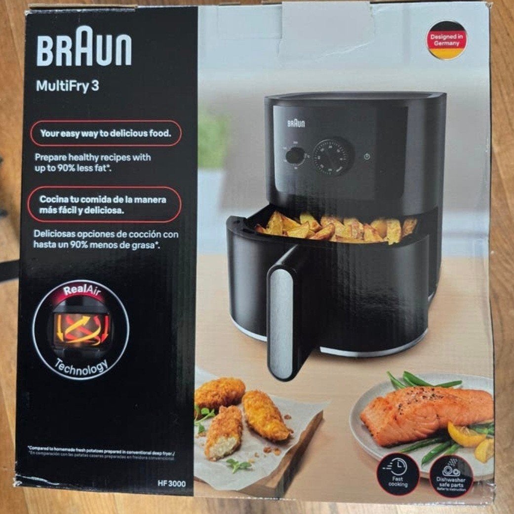 Braun MultiFry 3 Airfryer - Nieuw in doos, Ophalen of Verzenden, Nieuw, Airfryer