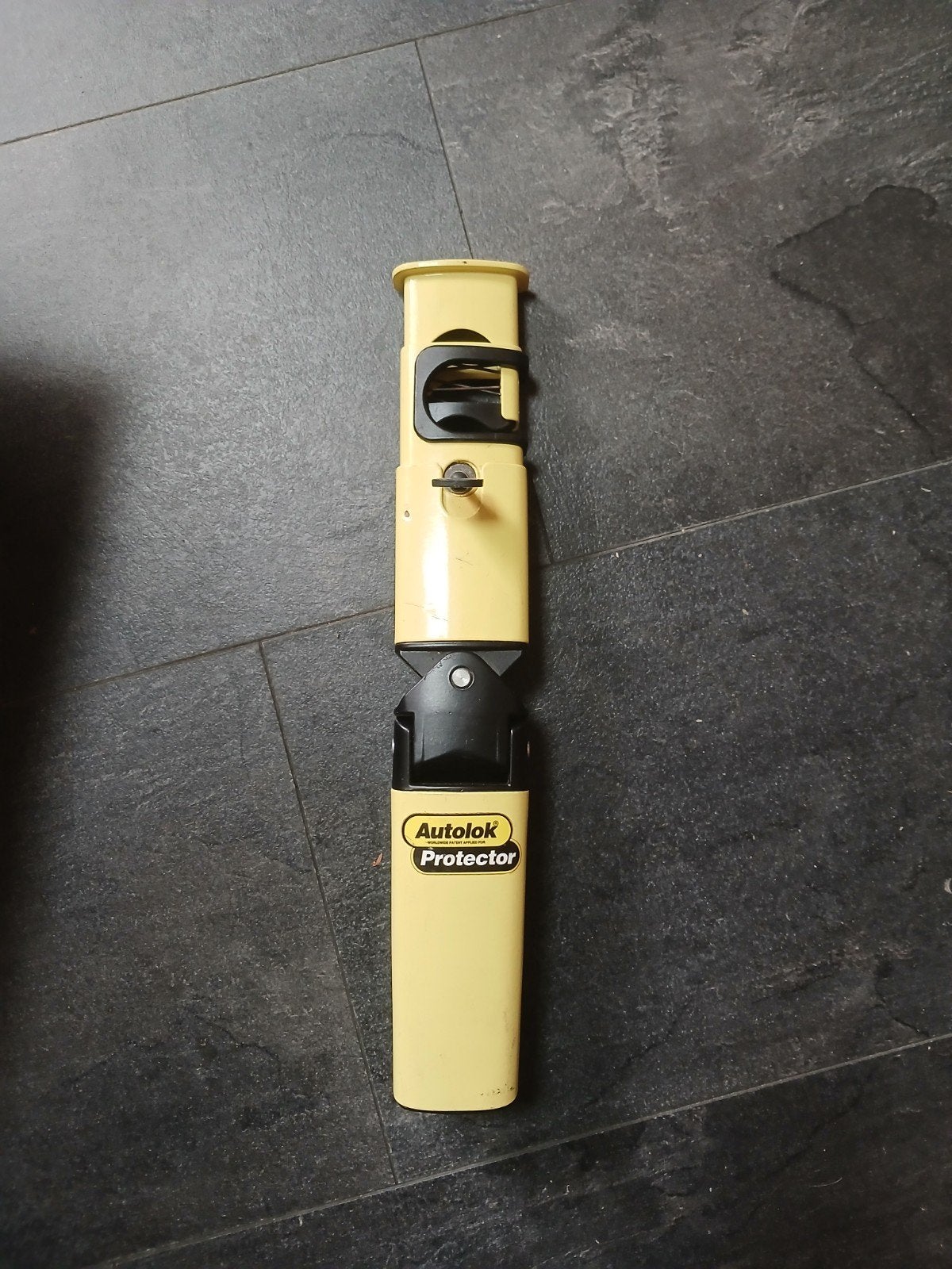 Autolok Protector stuurslot - Gele uitvoering, Auto diversen, Ophalen of Verzenden, Gebruikt