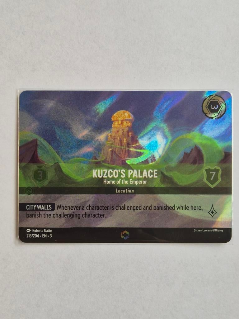Disney Lorcana Enchanted Kuzco's Palace CH 3, Hobby en Vrije tijd, Verzamelkaartspellen | Overige, Ophalen of Verzenden, Nieuw