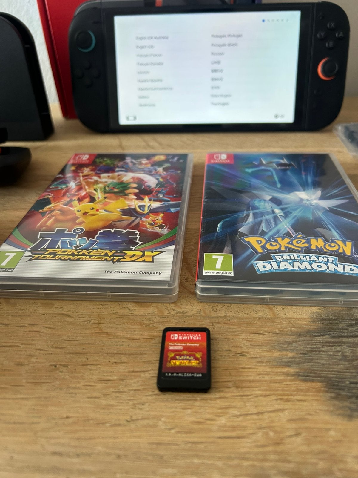 Nintendo Switch 2 + Pokemon en extra’s, Spelcomputers en Games, Ophalen, Met games, Zo goed als nieuw, Switch Original