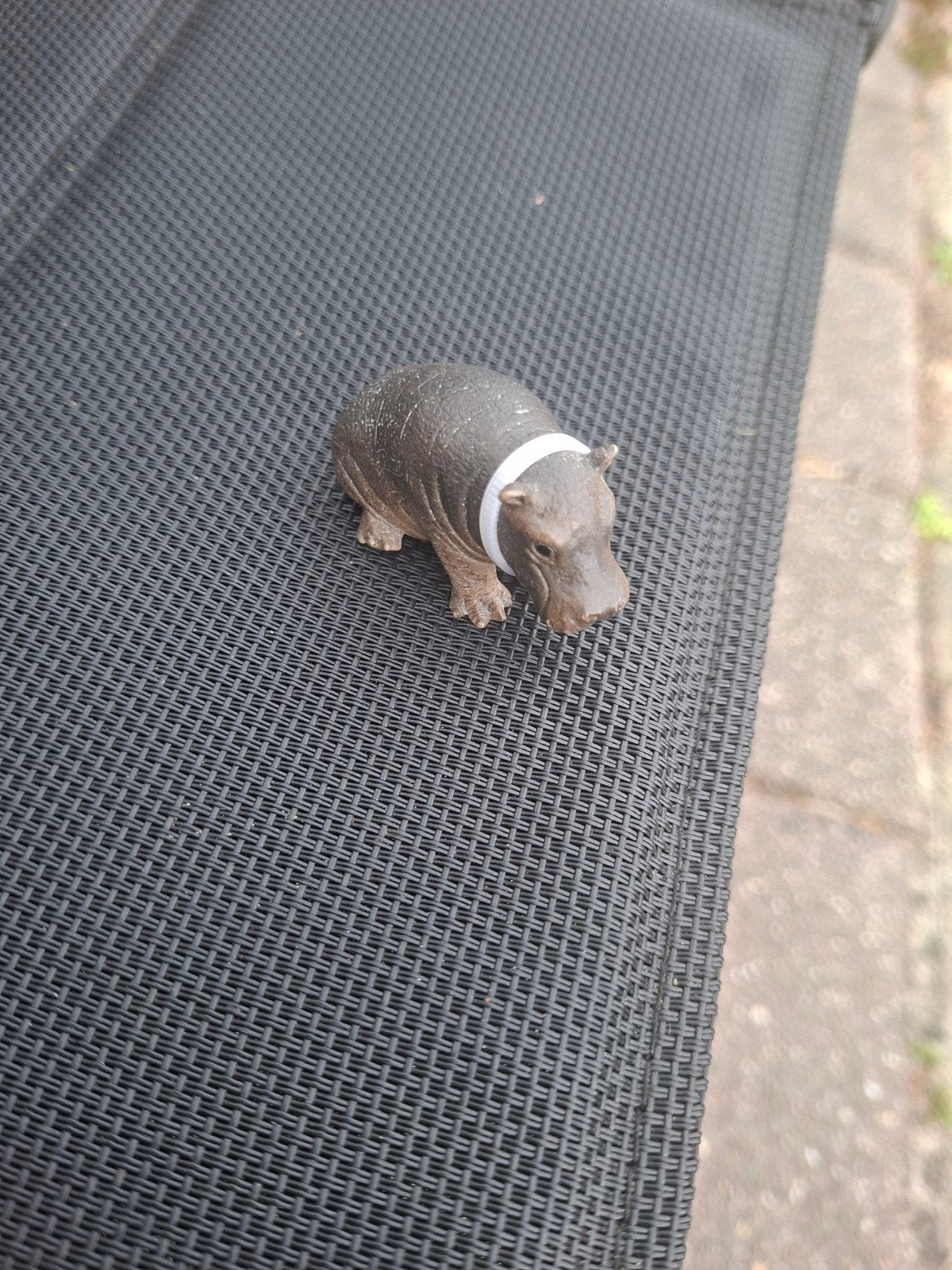 Schleich nijlpaard jong, Ophalen, Zo goed als nieuw, Wild dier, Beeldje of Figuurtje