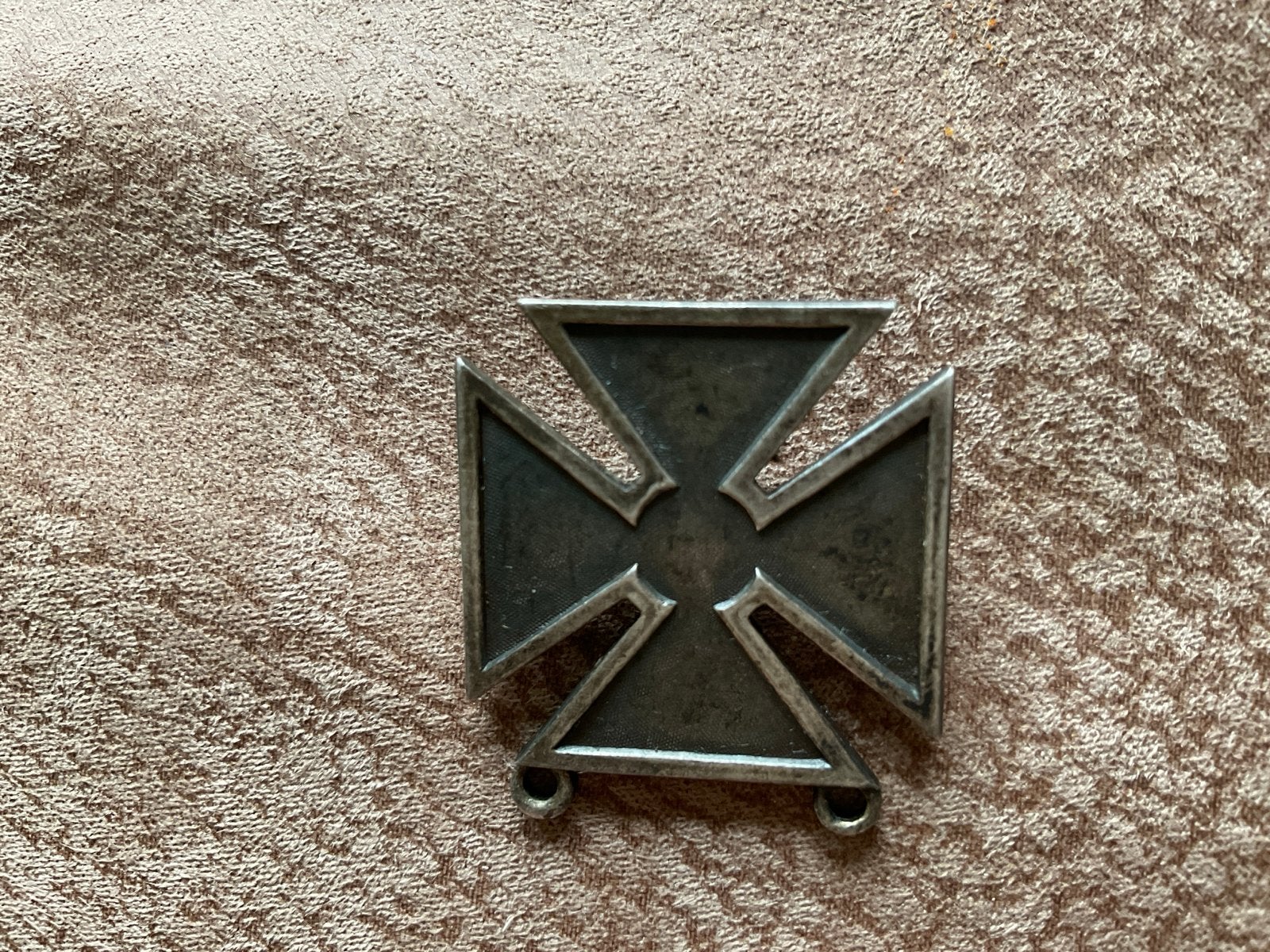 WO II medaille:Marksman Sterling Zilver Glad Oppervlak Kruis, Ophalen of Verzenden, Overige soorten, Overige gebieden, Lintje, Medaille of Wings
