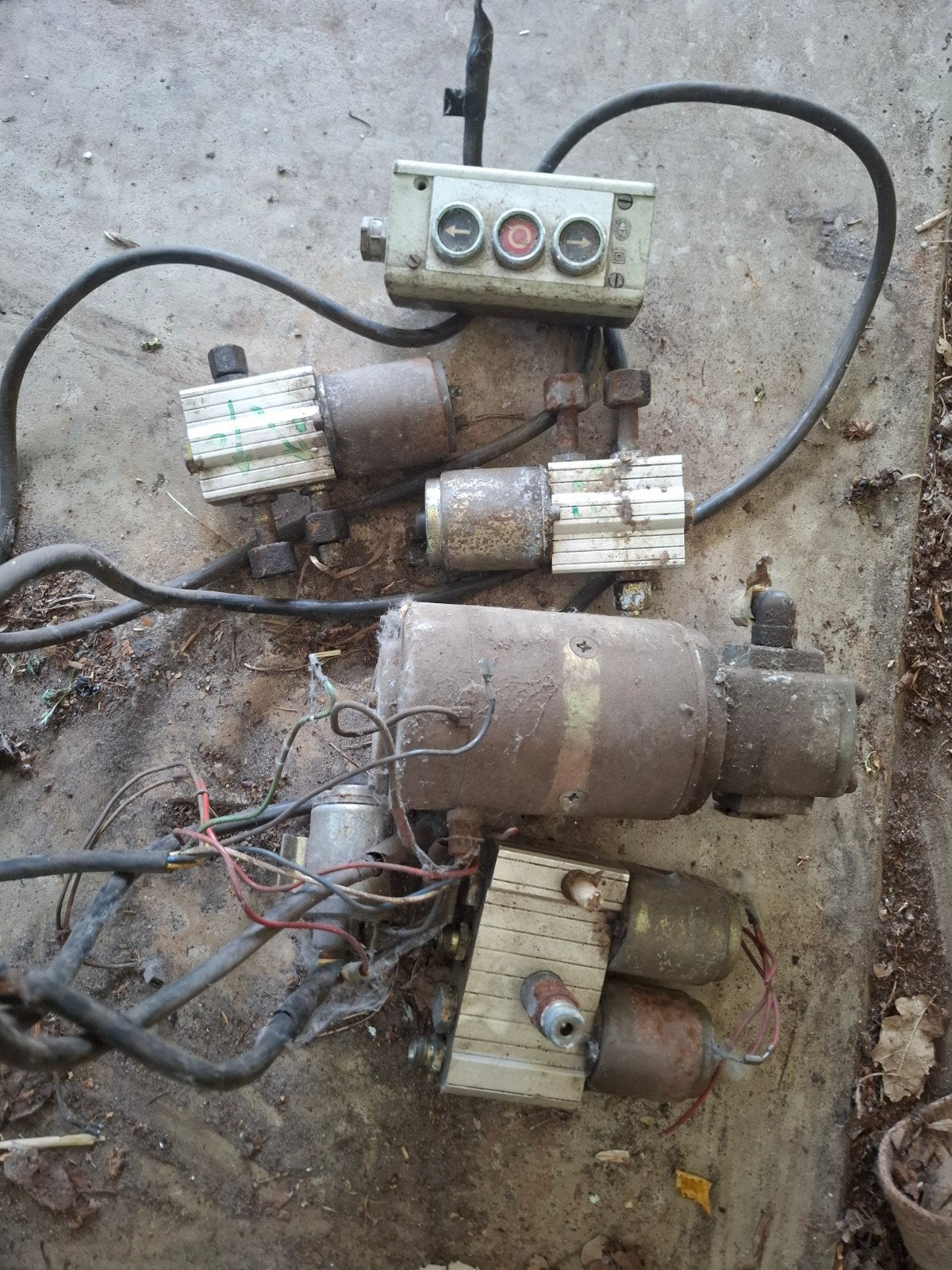 Hydraulisch Aggregaat 12V - Oliepomp met elektromotor, Ophalen of Verzenden