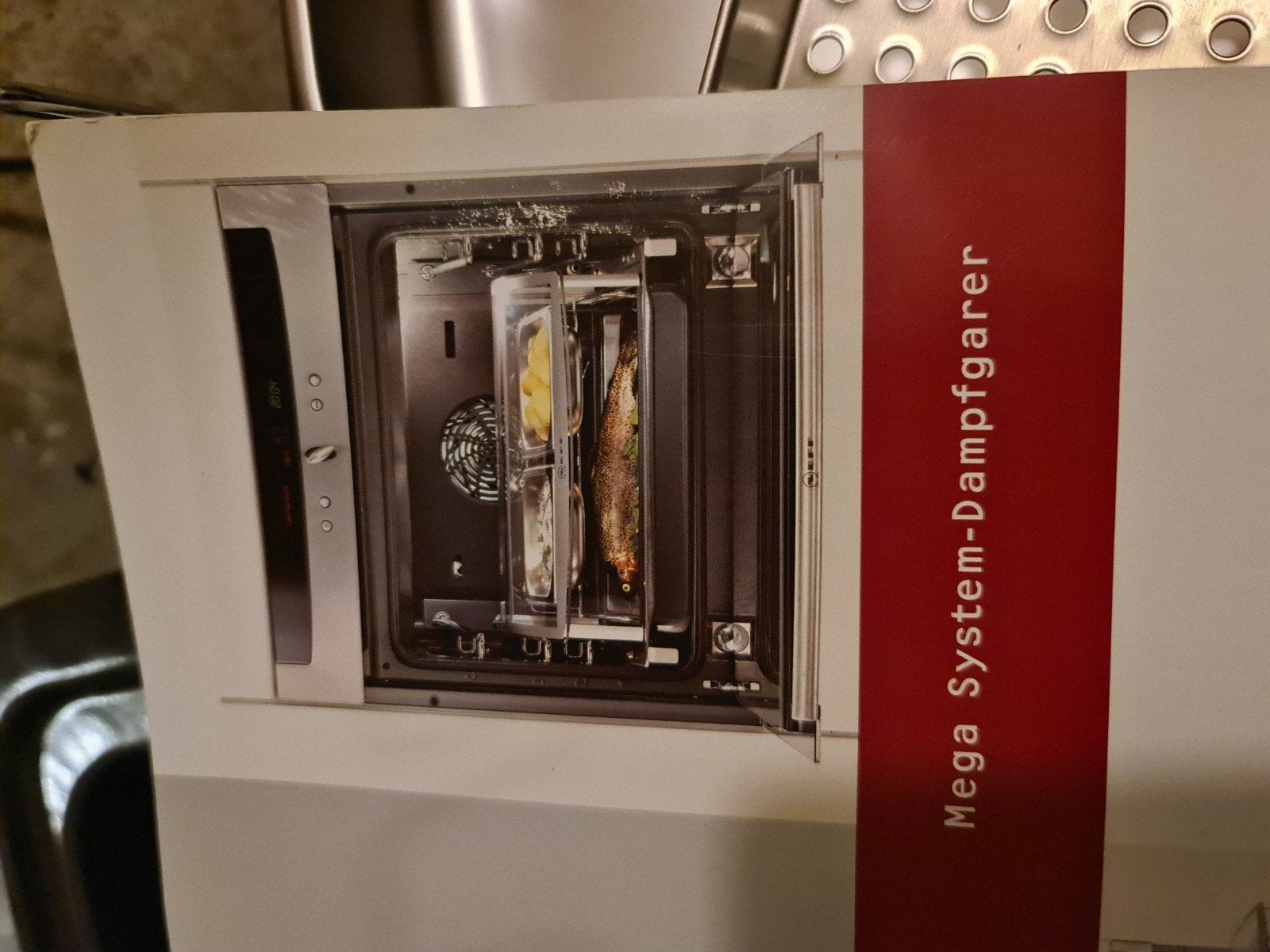 Neff Mega System-Dampfgarer Stoomoven Accessoire, Witgoed en Apparatuur, Ovens, Zo goed als nieuw, Inbouw, Stoomoven, Neff, Stoom