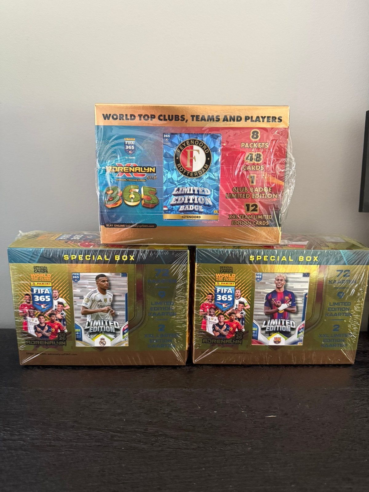 PANINI FIFA 365 ADRENALYN SPECIAL BOX. MBAPPE. YAMAL., Ophalen of Verzenden, Nieuw