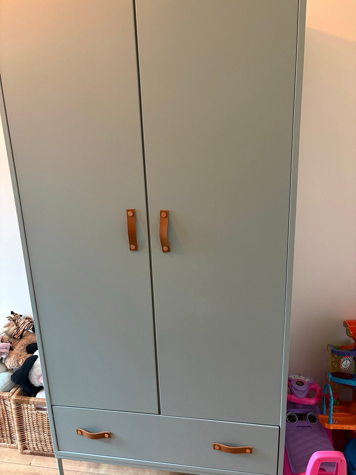 Coming Kids Kast Bliss Green met extra planken, Gebruikt, Kast, 105 cm of meer, Ophalen of Verzenden